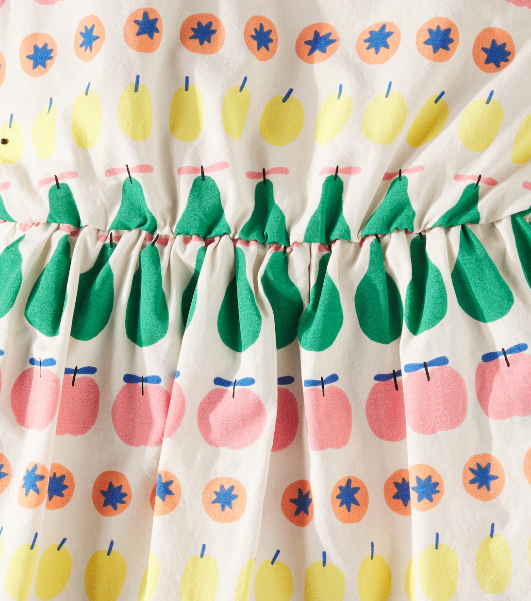 Bedrucktes Kleid Fruity aus Baumwolle | Jellymallow