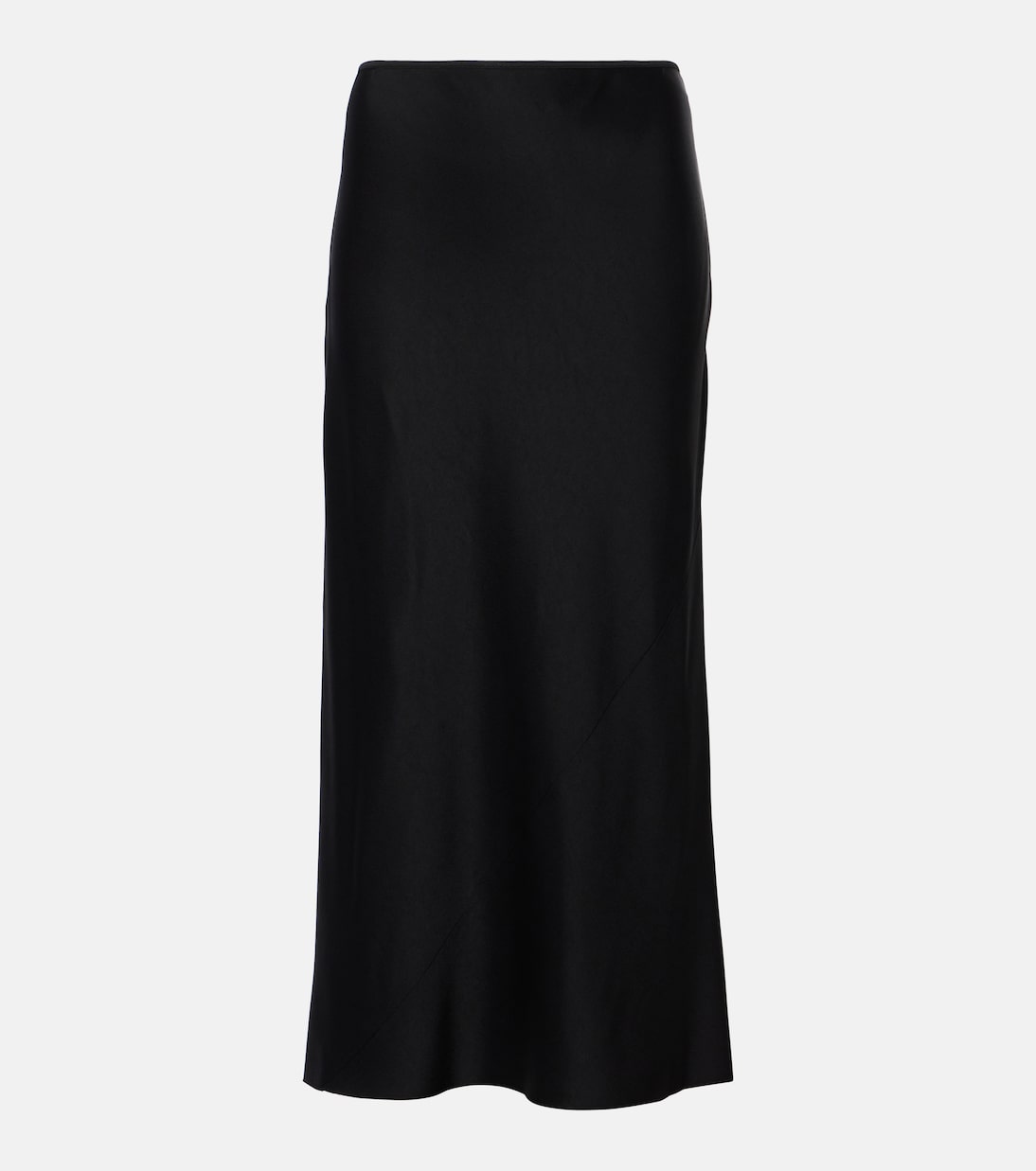 Jupe midi en satin | Dries Van Noten