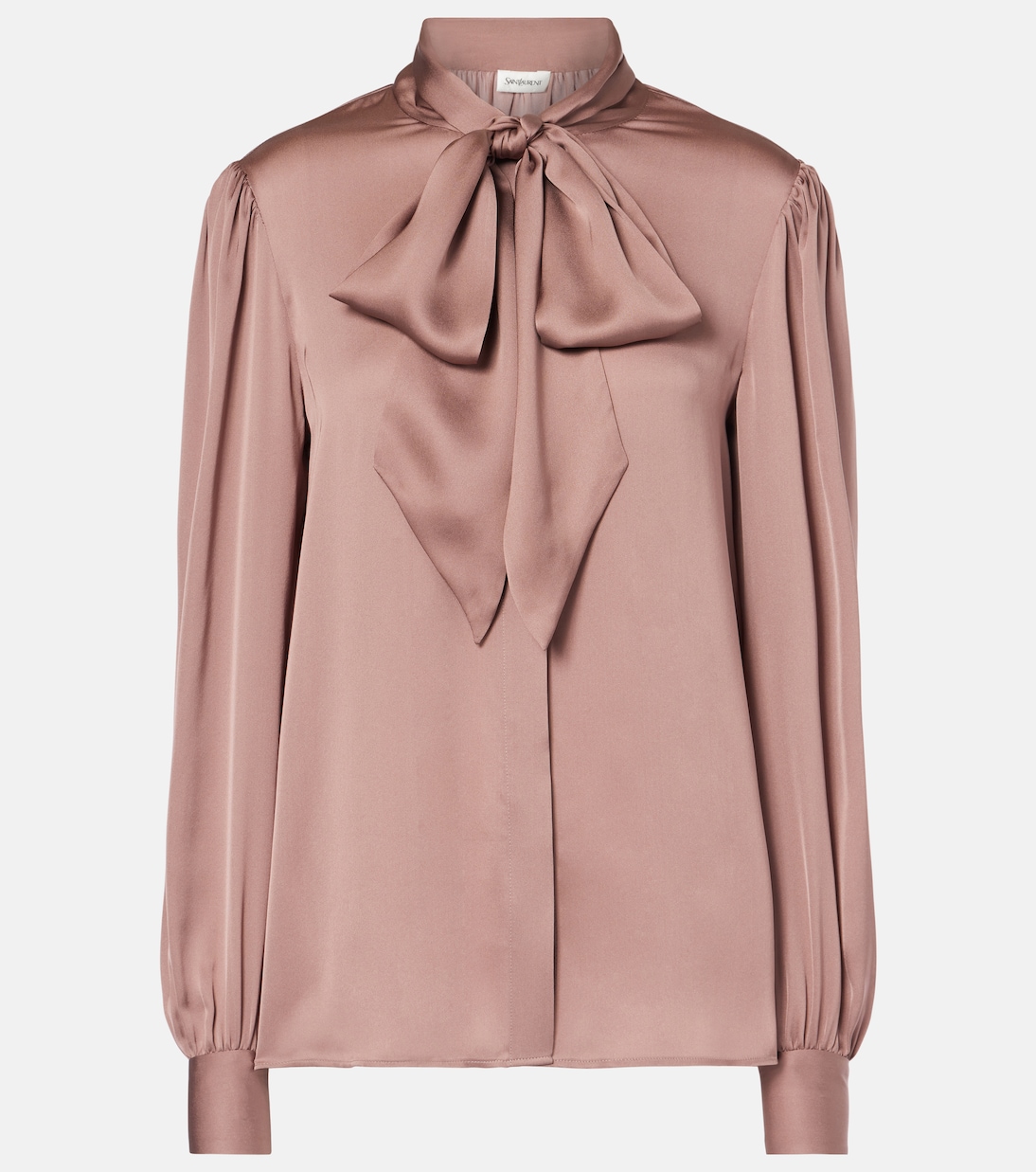 Blusa in charmeuse di seta | Saint Laurent