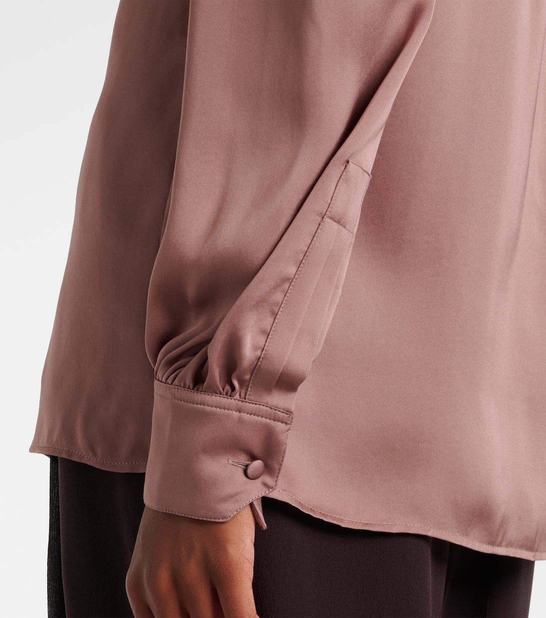 Blusa in charmeuse di seta | Saint Laurent