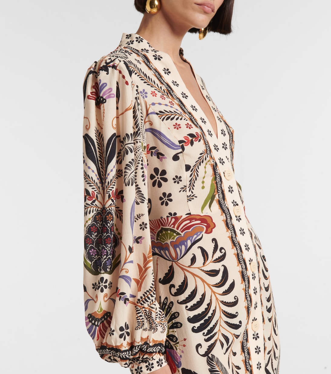 Bedrucktes Maxikleid Classic Nature | Farm Rio