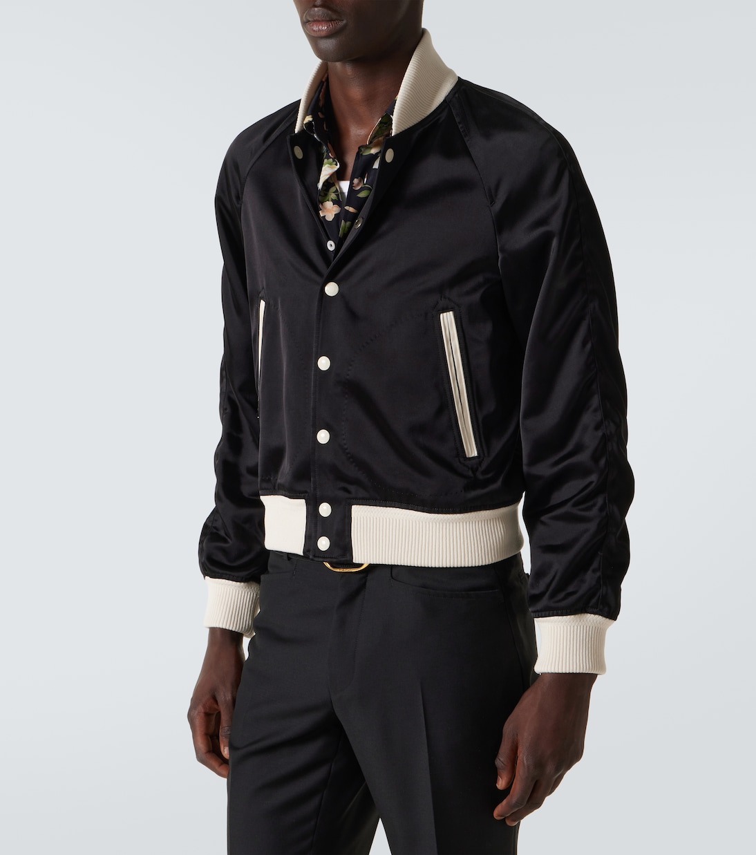 Giacca blouson in raso | Tom Ford