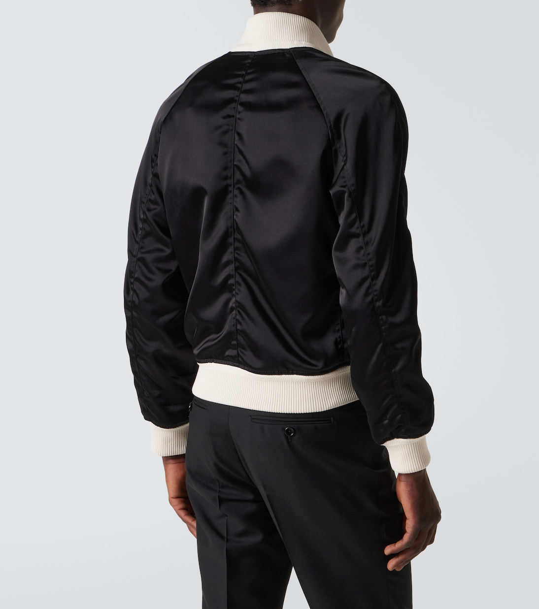 Giacca blouson in raso | Tom Ford
