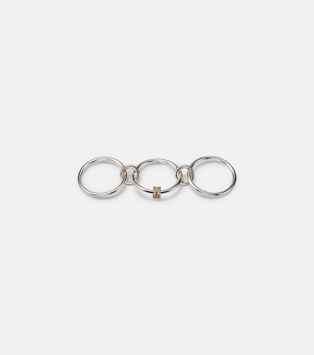 Anelli in argento sterling e oro 18kt con diamanti | Spinelli Kilcollin