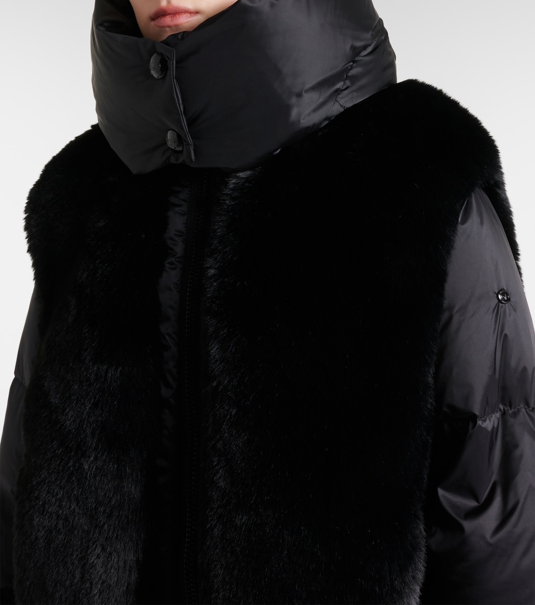 Chaqueta de esquí La Reine de pelo sintético | Goldbergh