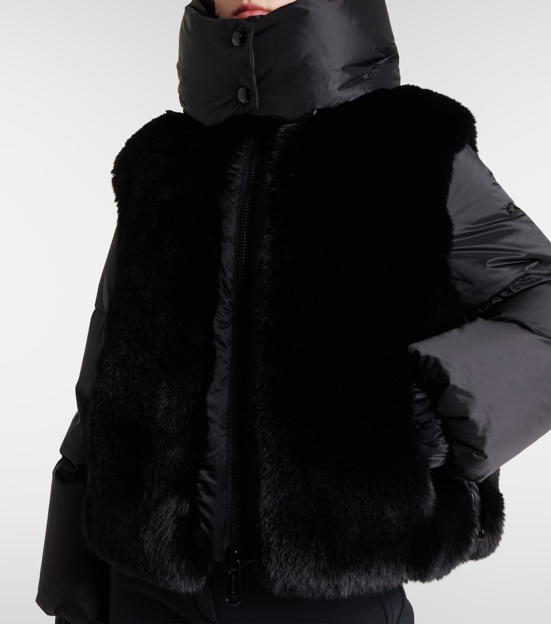 Chaqueta de esquí La Reine de pelo sintético | Goldbergh