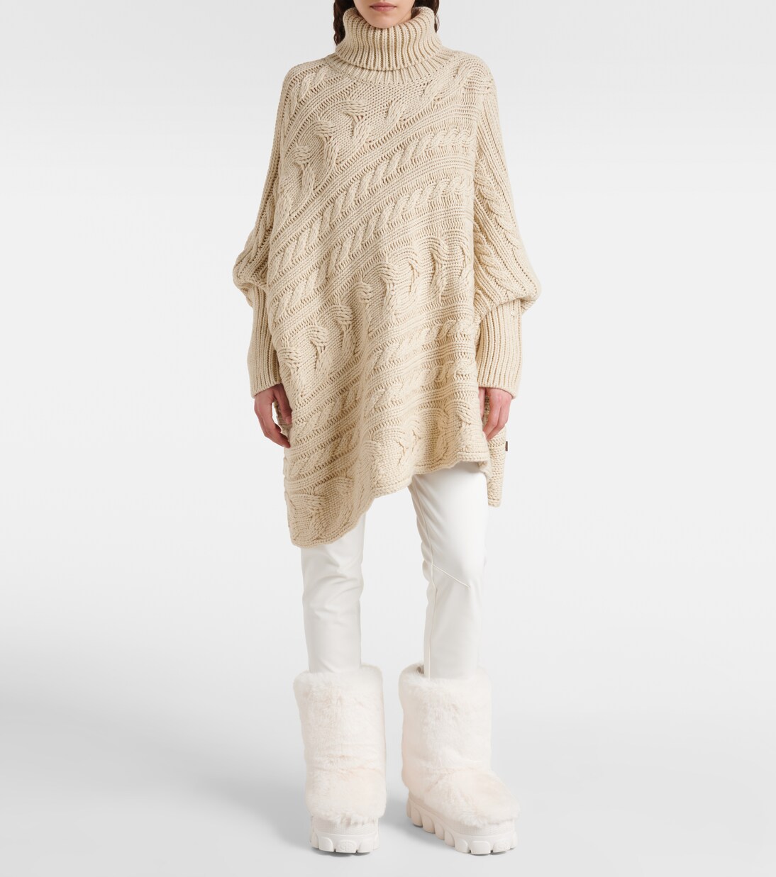 Pull oversize Twist en laine mélangée | Goldbergh