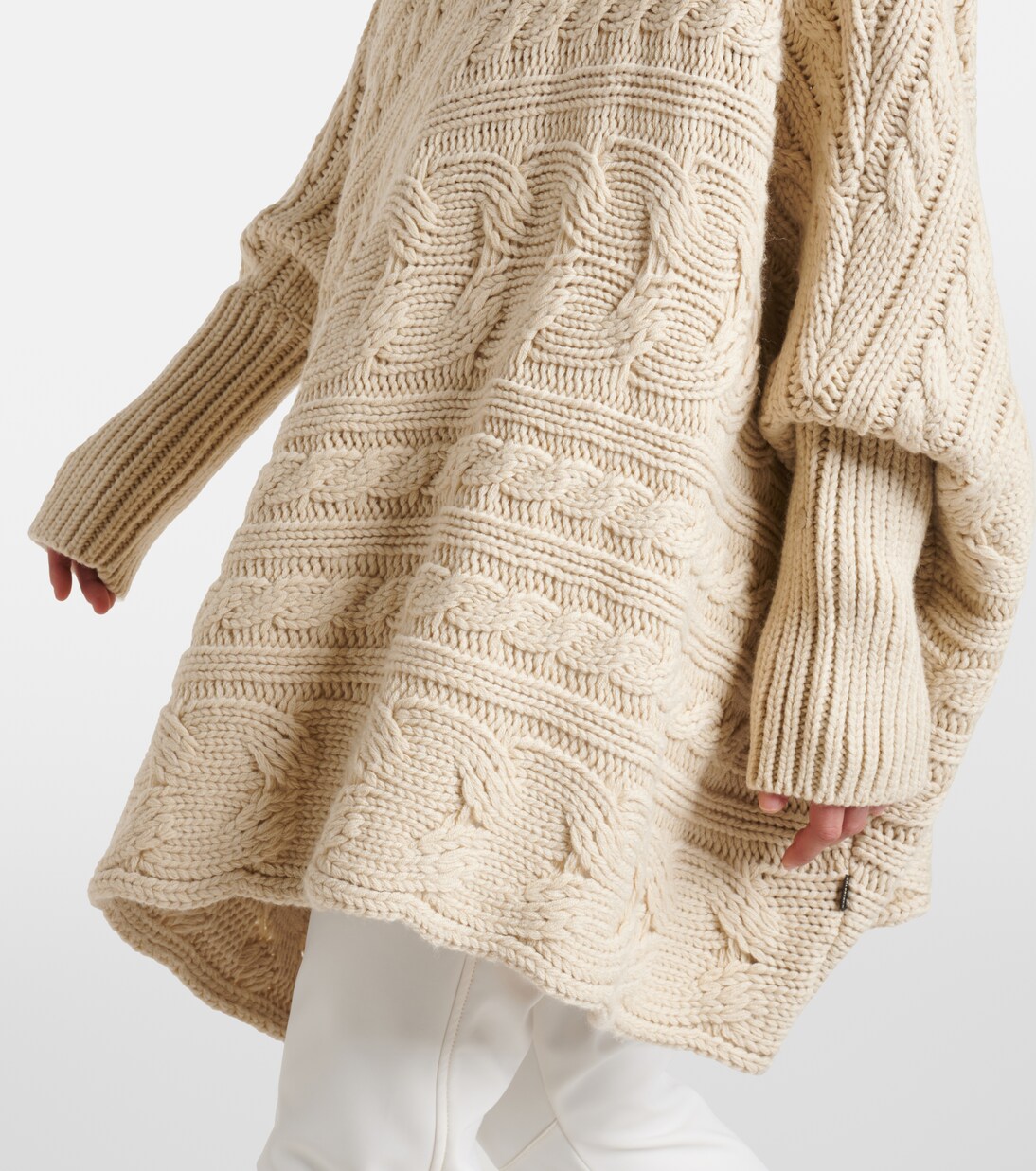 Pull oversize Twist en laine mélangée | Goldbergh