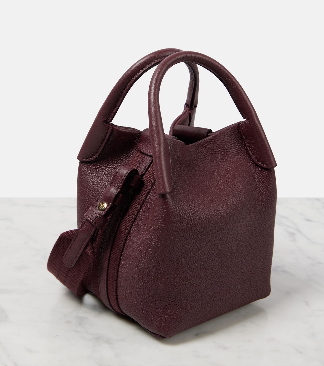 Bale Mini leather shoulder bag | Loro Piana