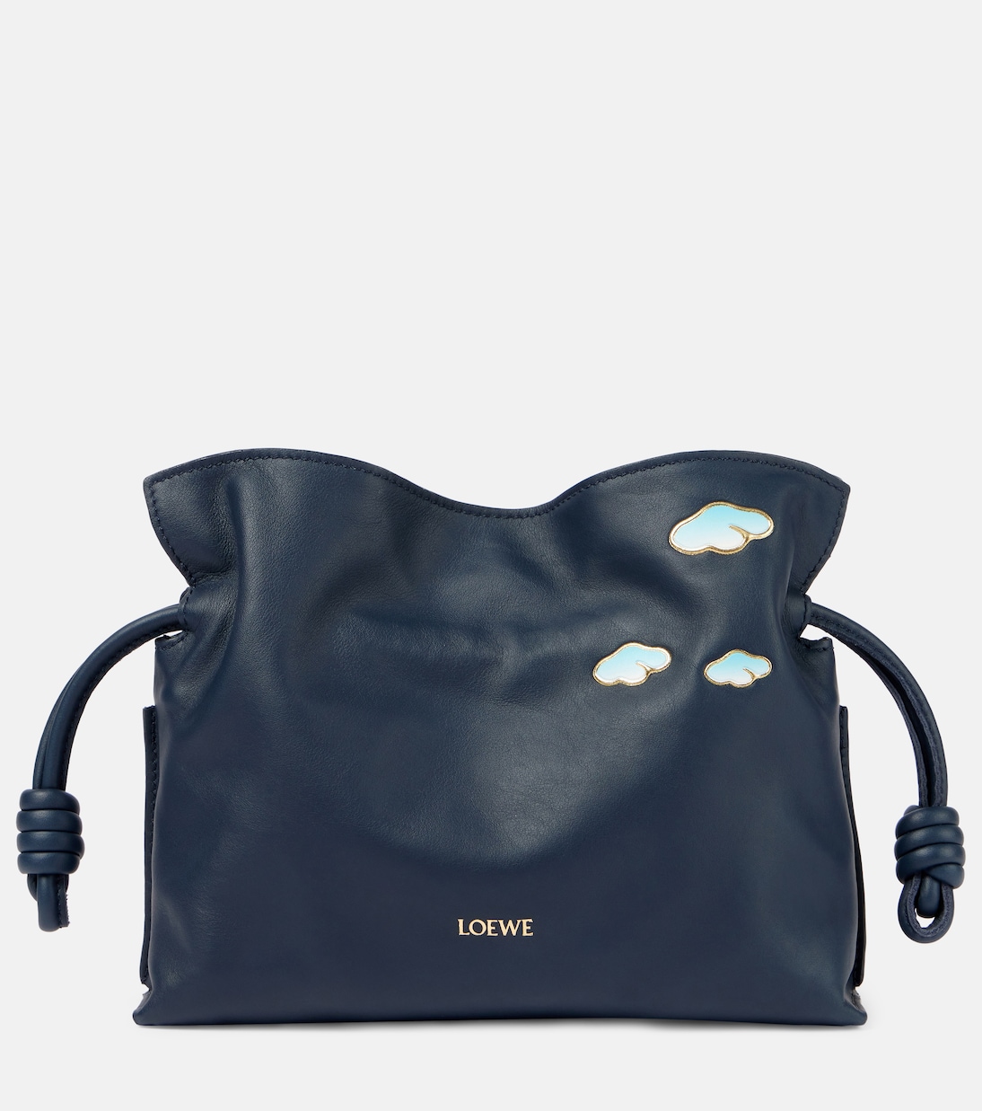 Clutch Flamenco Mini de piel estampada | Loewe
