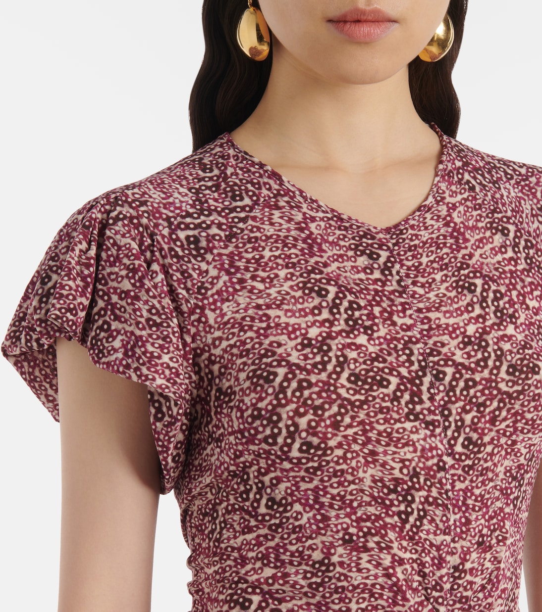 Abito midi Terena con stampa | Isabel Marant