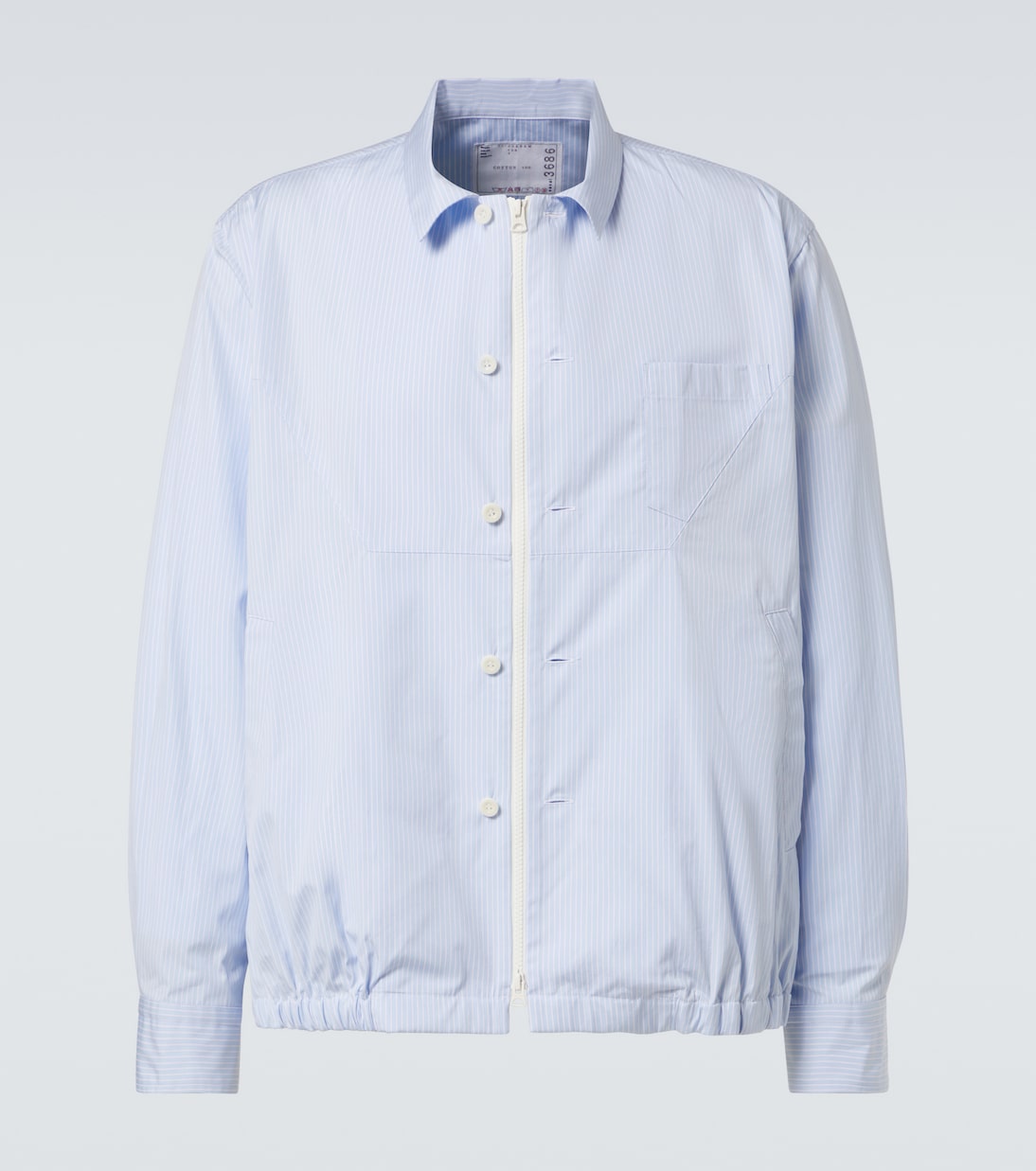 Giacca in cotone a righe | Sacai