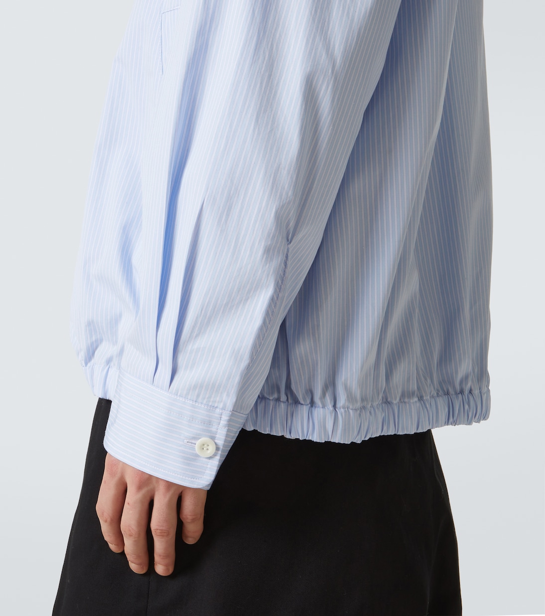 Giacca in cotone a righe | Sacai