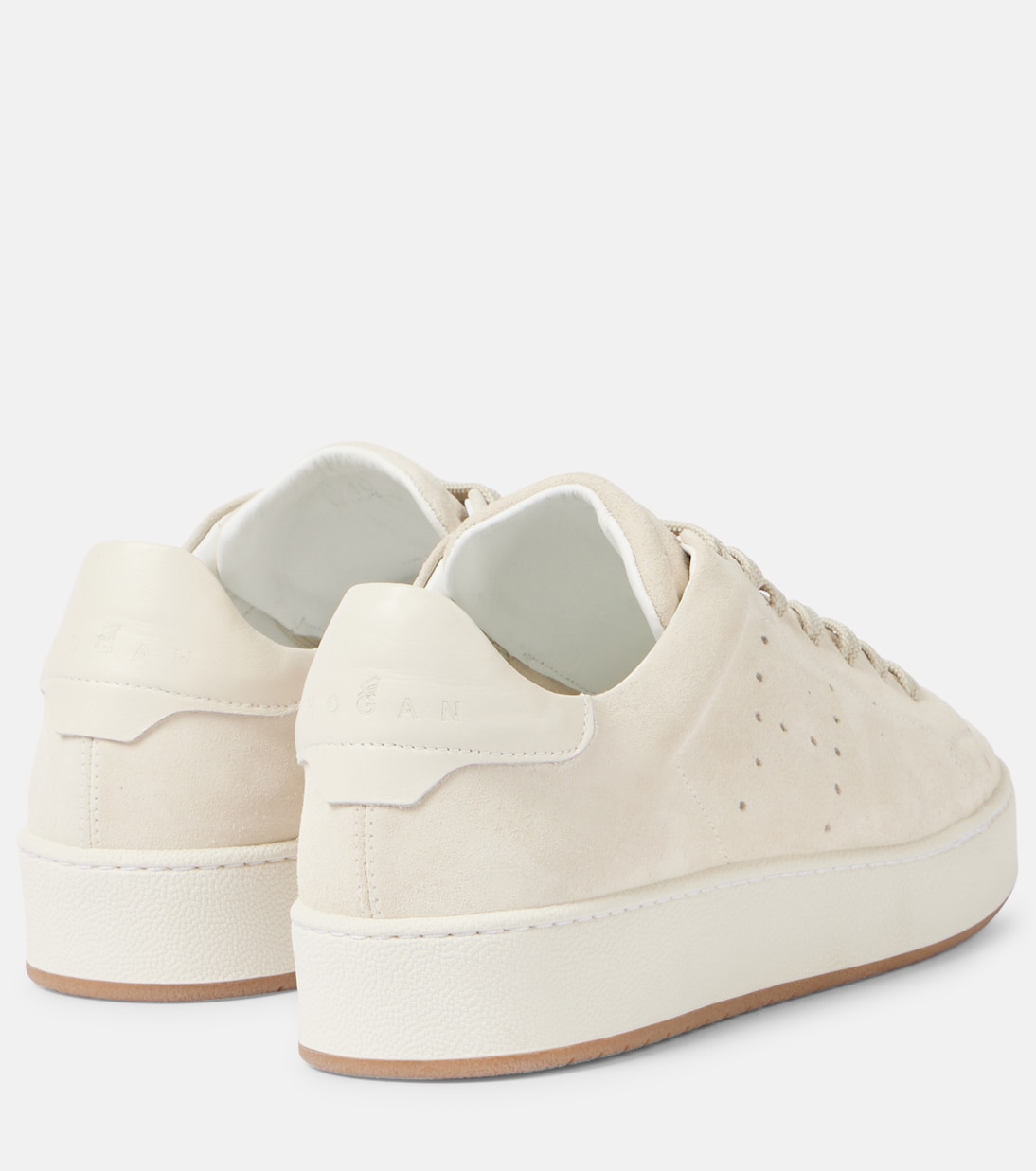 Scarpe basse in pelle scamosciata HOGAN per stile giovane e moderno