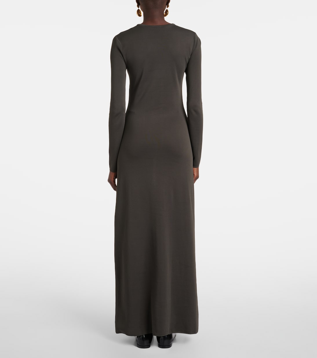 Abito lungo Scudder in maglia | Fforme