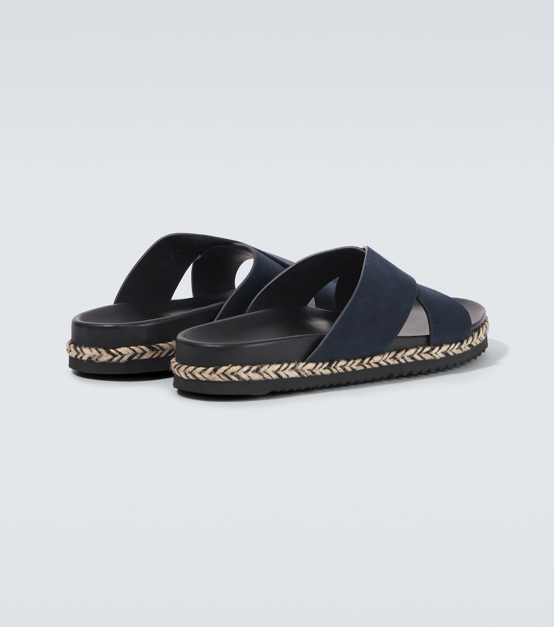 Sandalen Breno aus Veloursleder | Frescobol Carioca