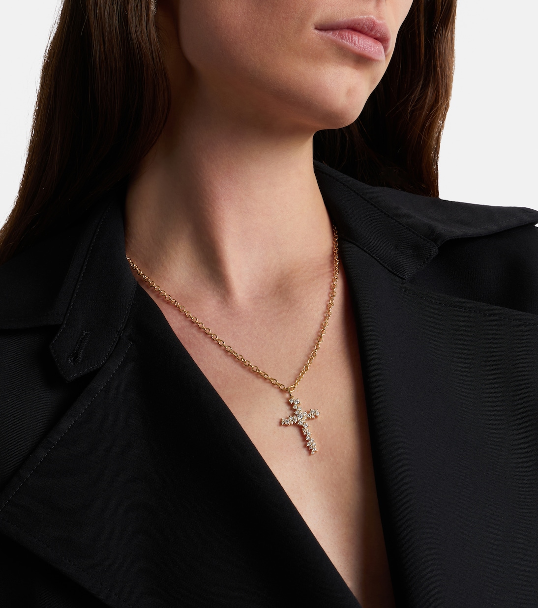 Collier en or 14 ct (585/1000) avec diamants | Sydney Evan