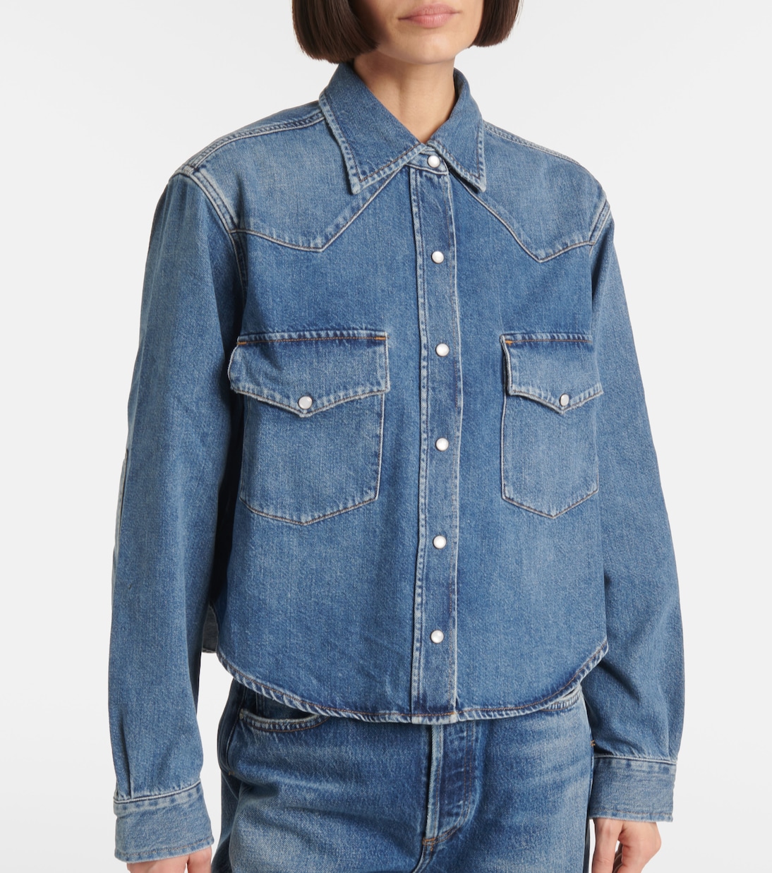 Chemise raccourcie en jean | Citizens of Humanity