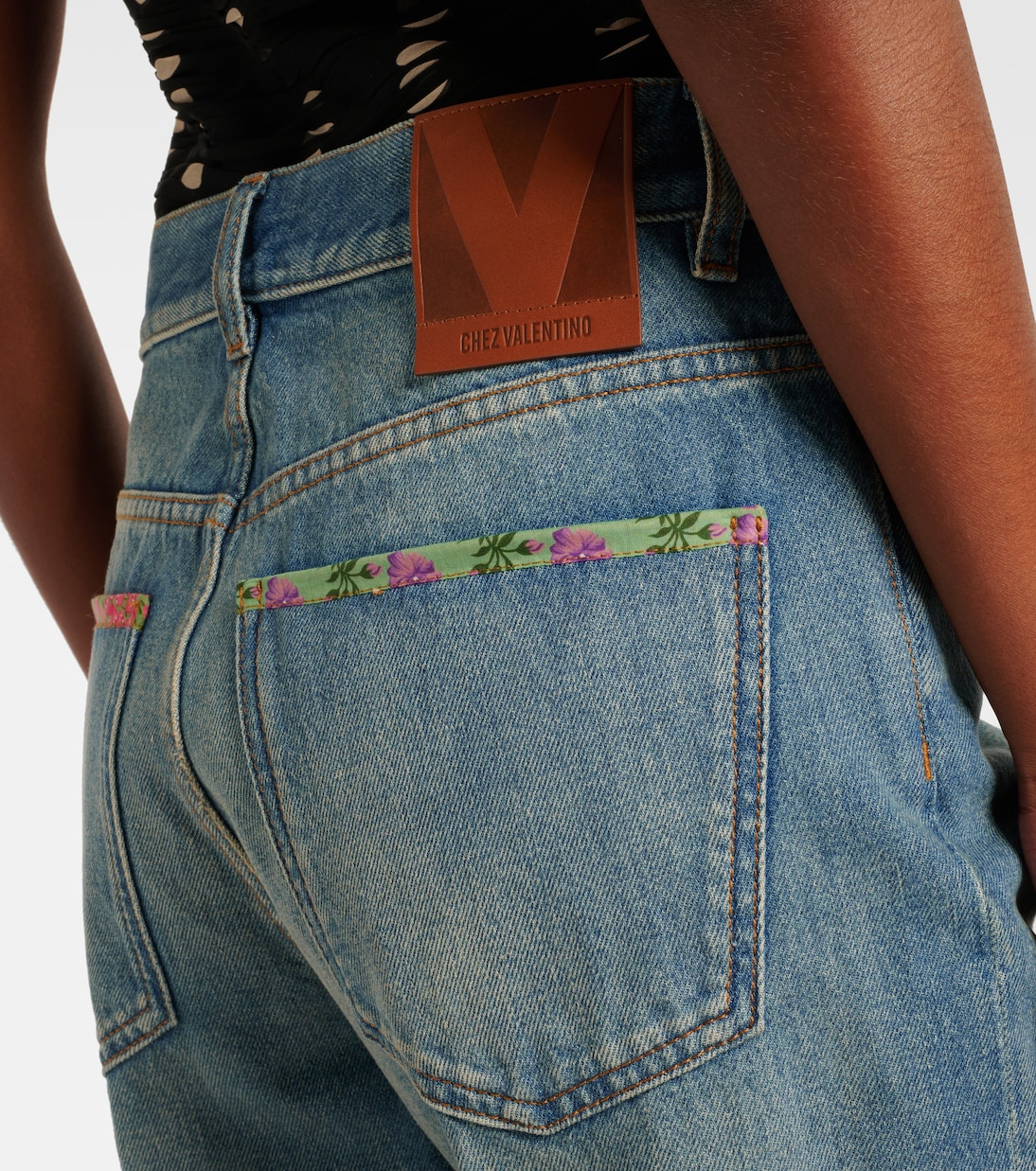 Jeans regular a vita alta | Valentino