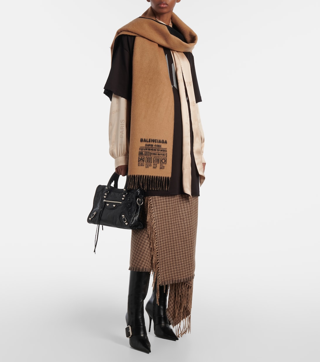 Balenciaga scarf bag hotsell