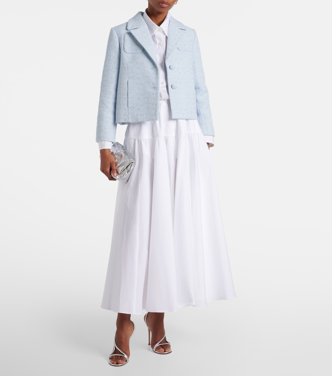 Cropped tweed jacket | Patou
