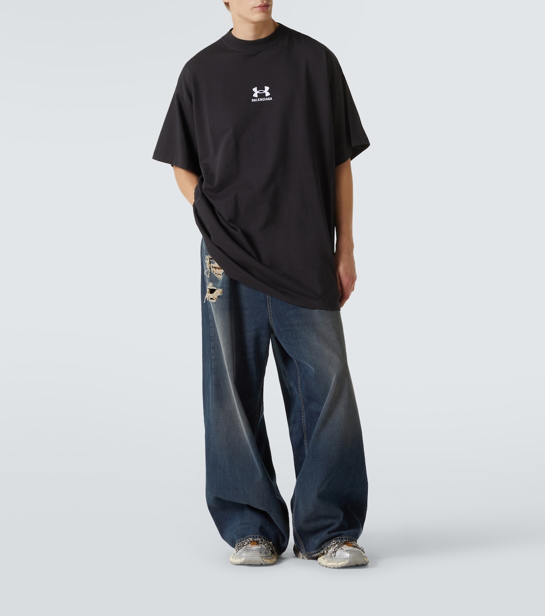 3XL链式细节网布运动鞋 | Balenciaga