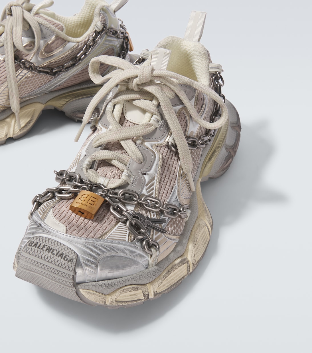 3XL链式细节网布运动鞋 | Balenciaga