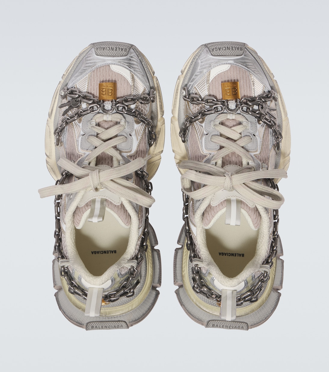 3XL链式细节网布运动鞋 | Balenciaga