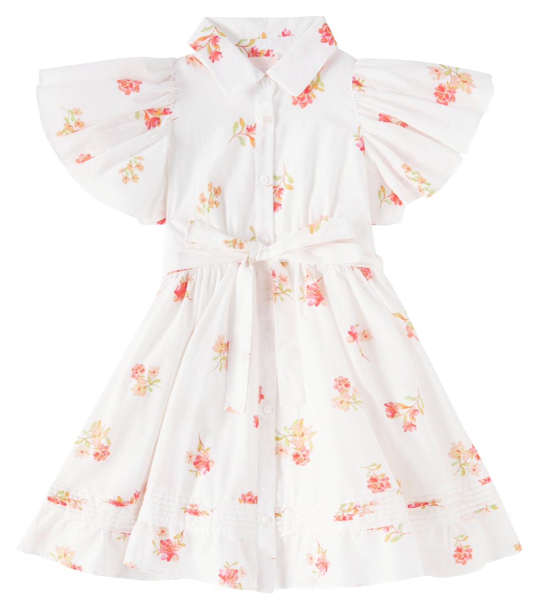 Bedrucktes Kleid aus Baumwoll-Voile | Petite Amalie  