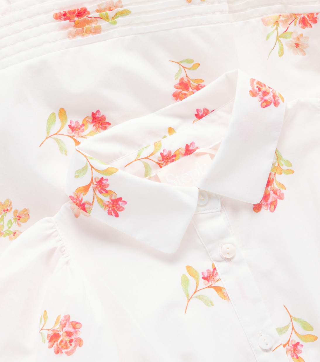 Bedrucktes Kleid aus Baumwoll-Voile | Petite Amalie  