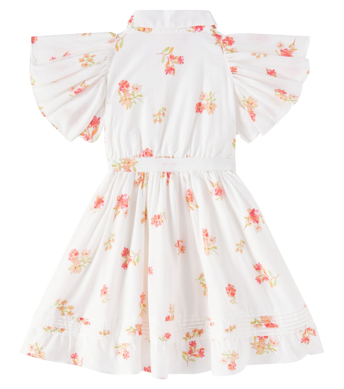 Bedrucktes Kleid aus Baumwoll-Voile | Petite Amalie  