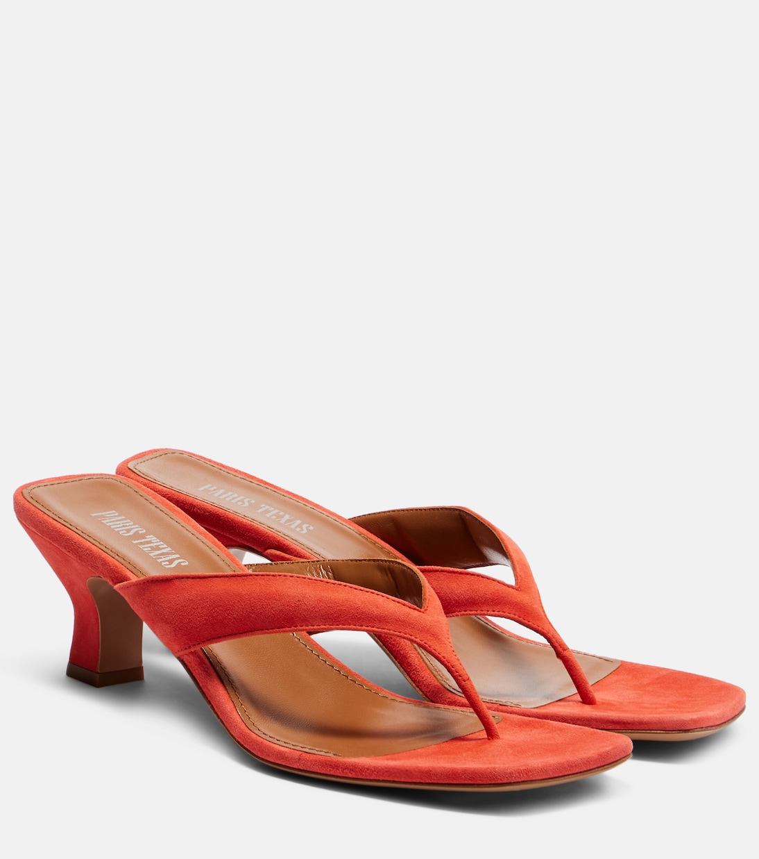 Portofino 55 suede thong sandals | Paris Texas