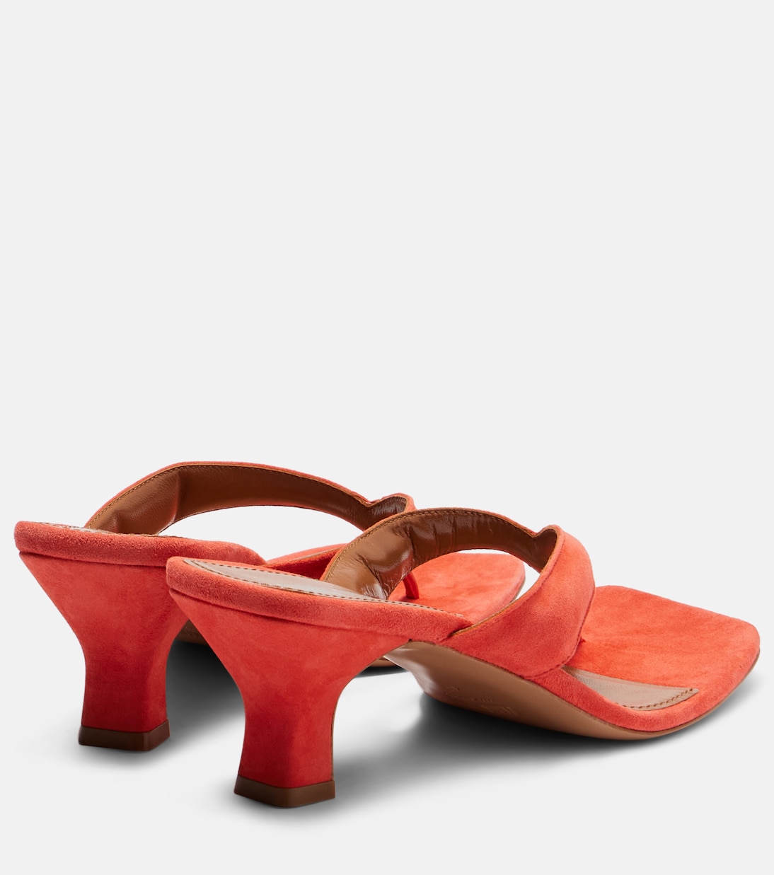 Portofino 55 suede thong sandals | Paris Texas