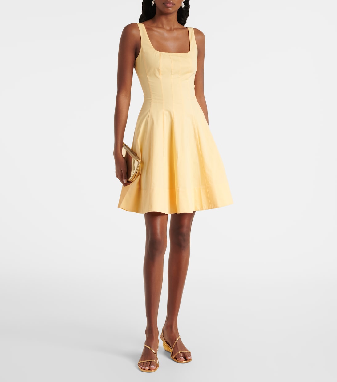 Minikleid Romy aus Baumwolle | Staud