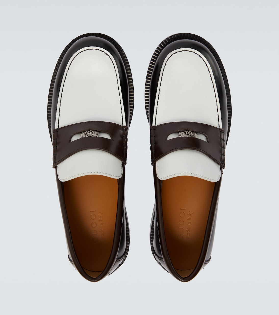 Loafers Double G aus Leder | Gucci