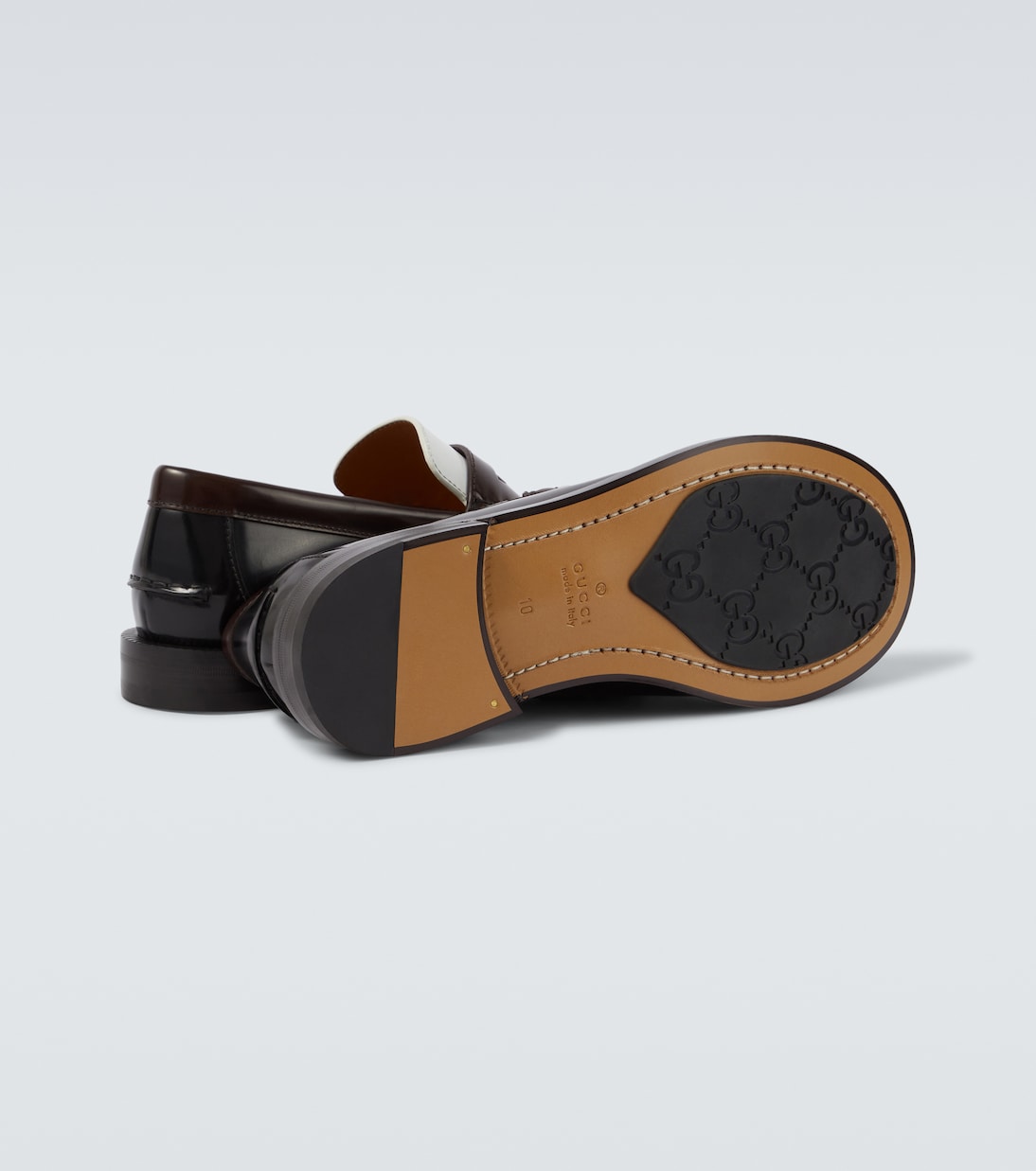 Loafers Double G aus Leder | Gucci