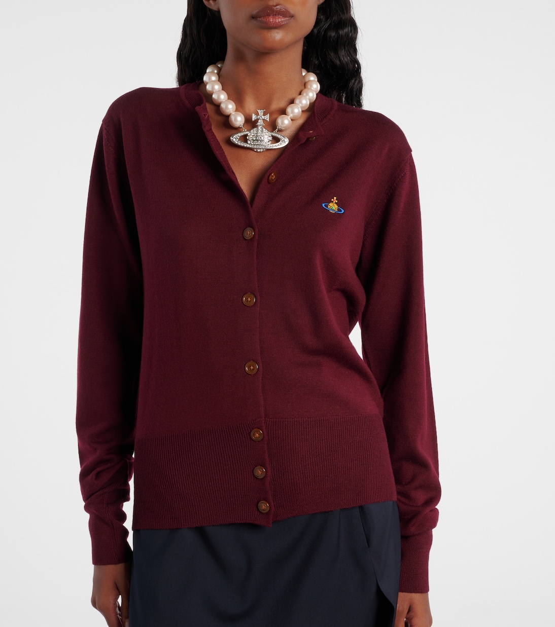 Bea Orb virgin wool cardigan | Vivienne Westwood