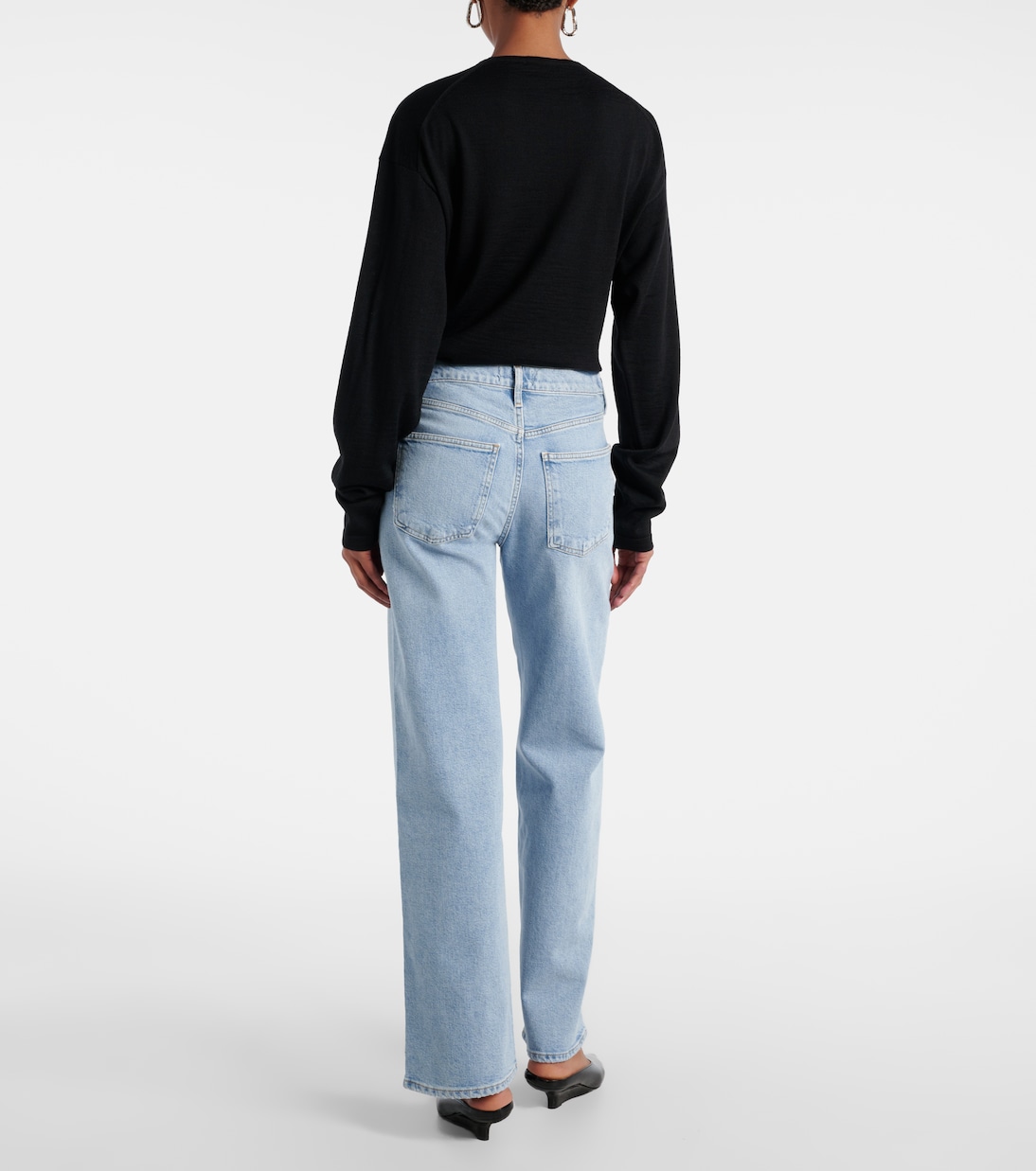 Jeans Harper a gamba larga e vita alta | Agolde