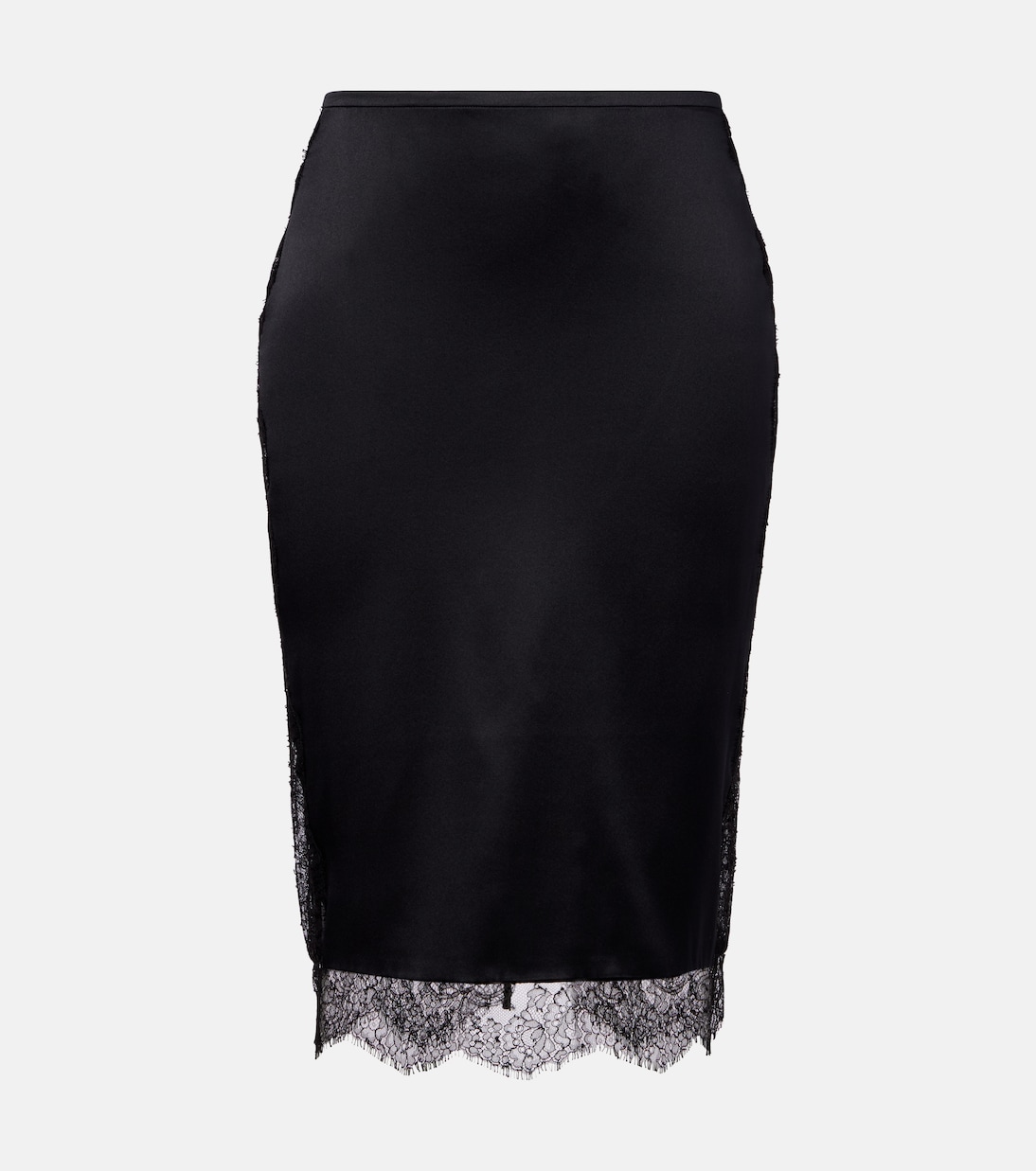 Falda tubo en mezcla de seda | Tom Ford
