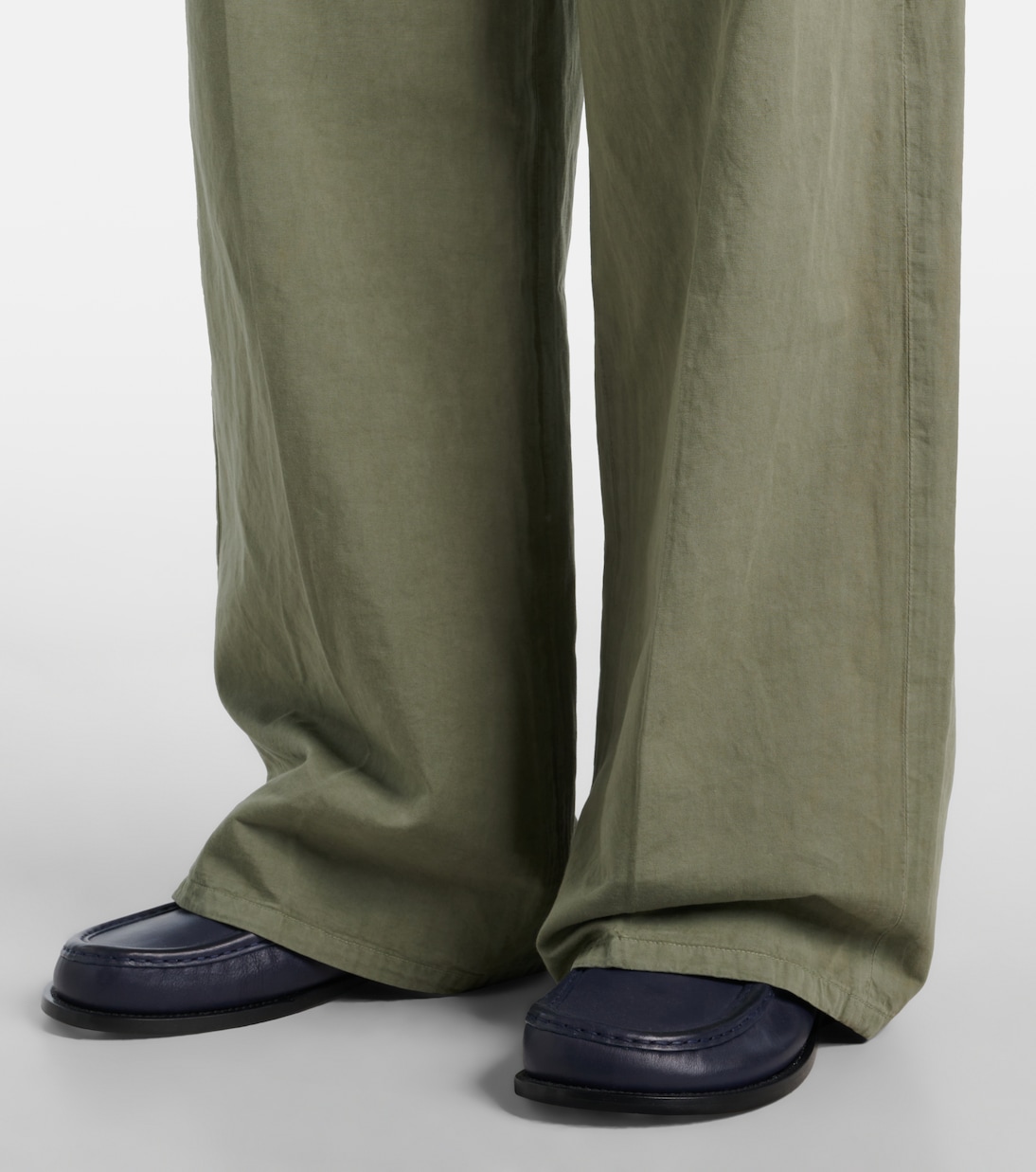 Pantaloni Aurora in cotone e lino a gamba larga | Citizens of Humanity