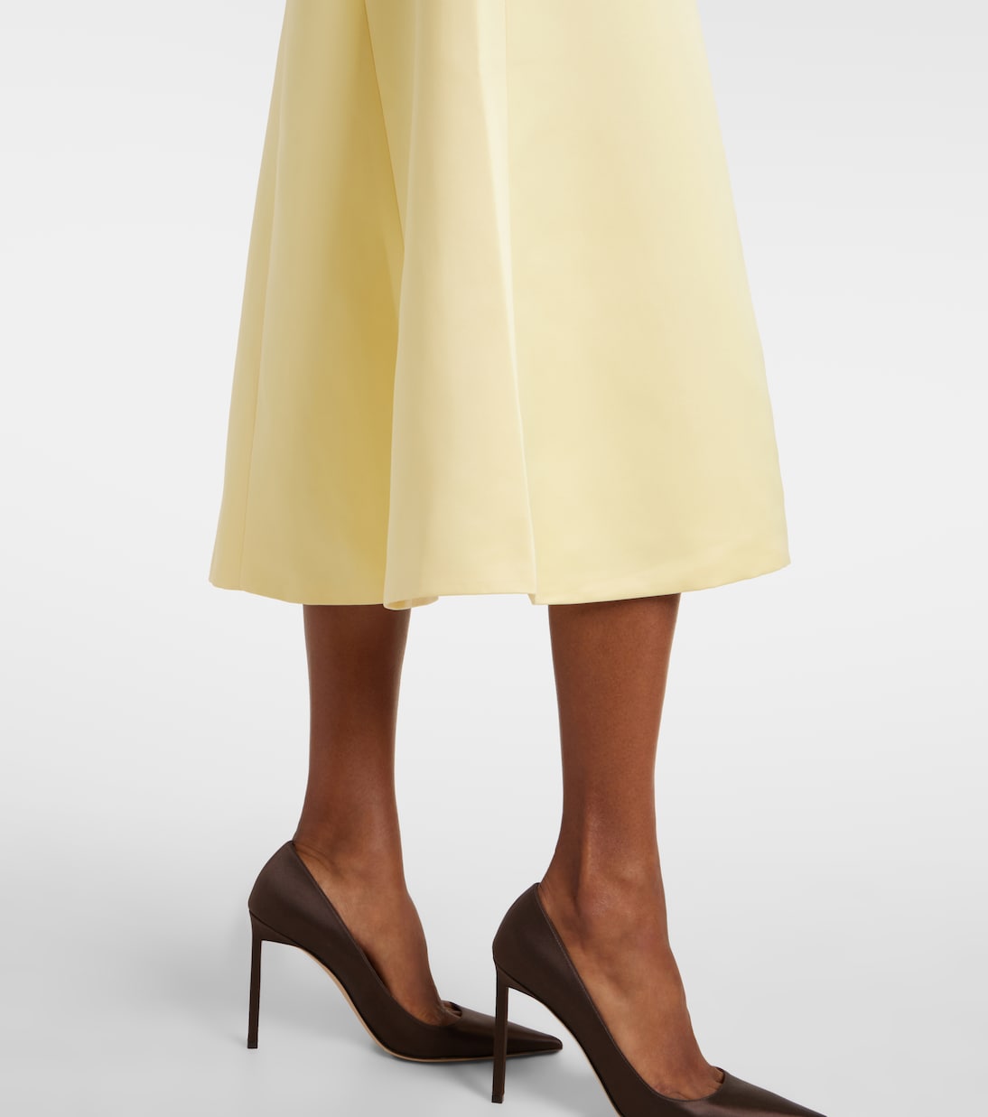 Annie ruffled off-shoulder midi dress | Leo Lin
