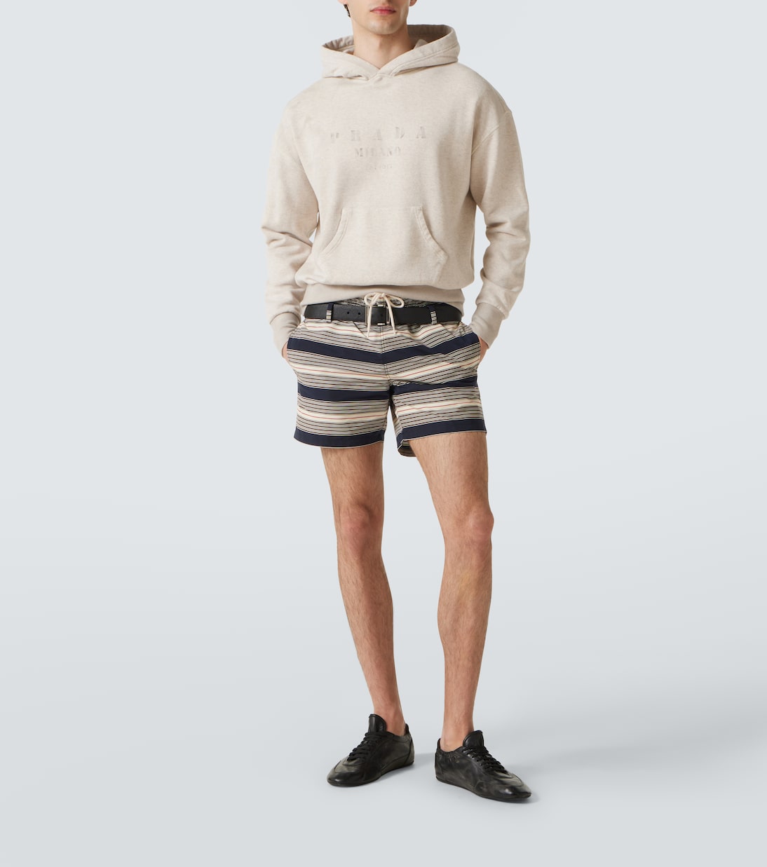 Sudadera con capucha de algodón | Prada