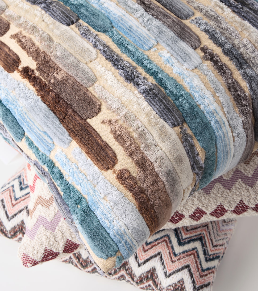 Kissen Cometa aus Jacquard | Missoni