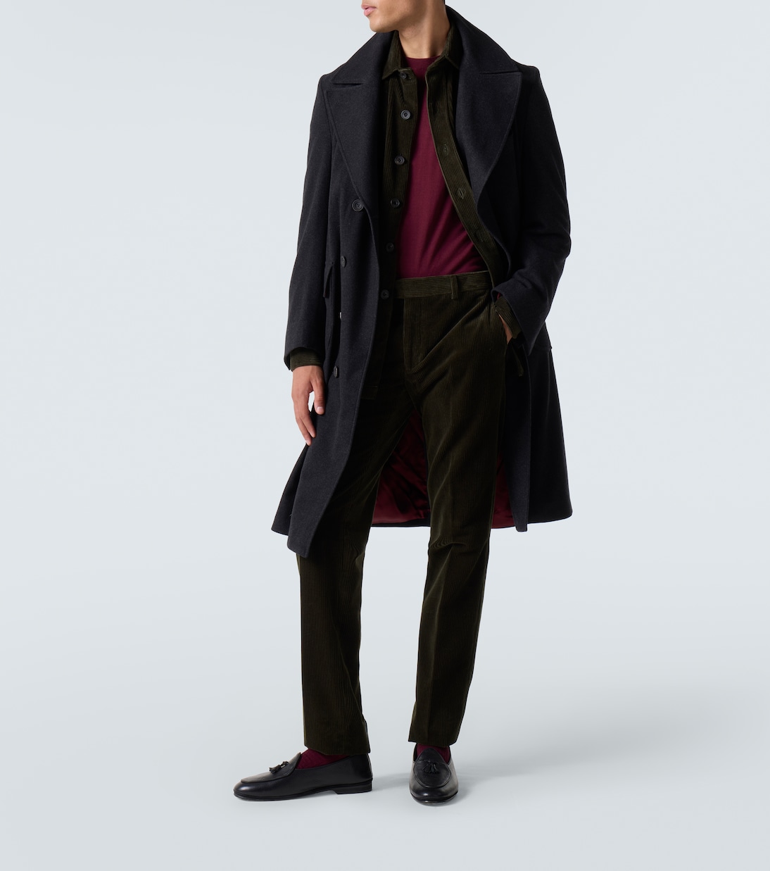 Manteau en laine vierge | Rubinacci
