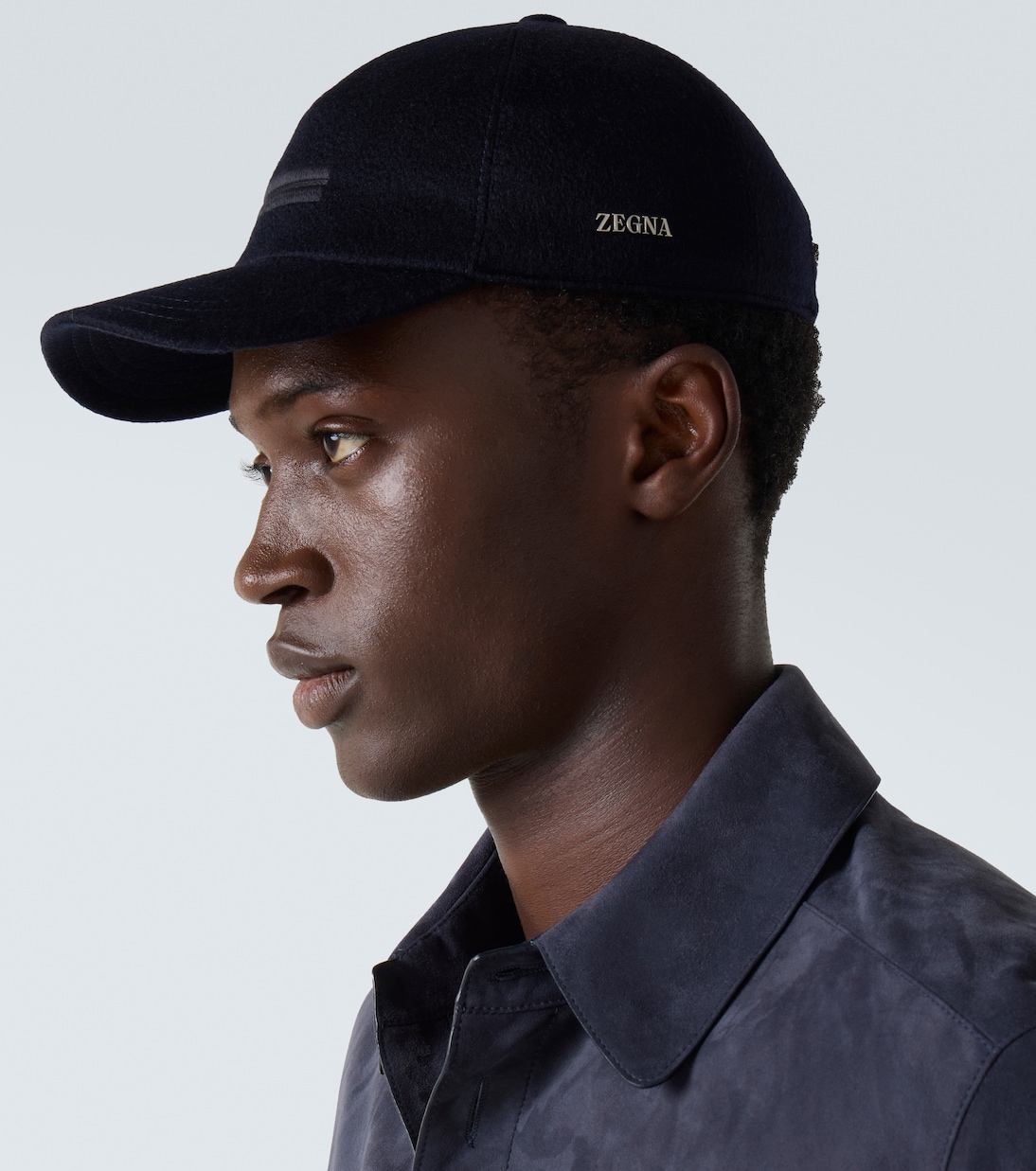 Embroidered cashmere baseball cap | Zegna