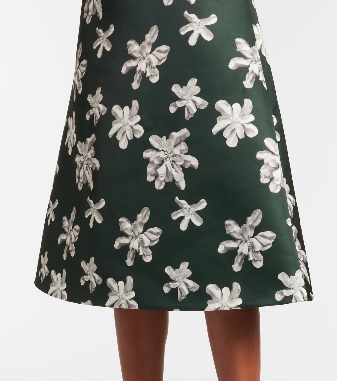 Rumi floral genzianella midi dress | Emilia Wickstead