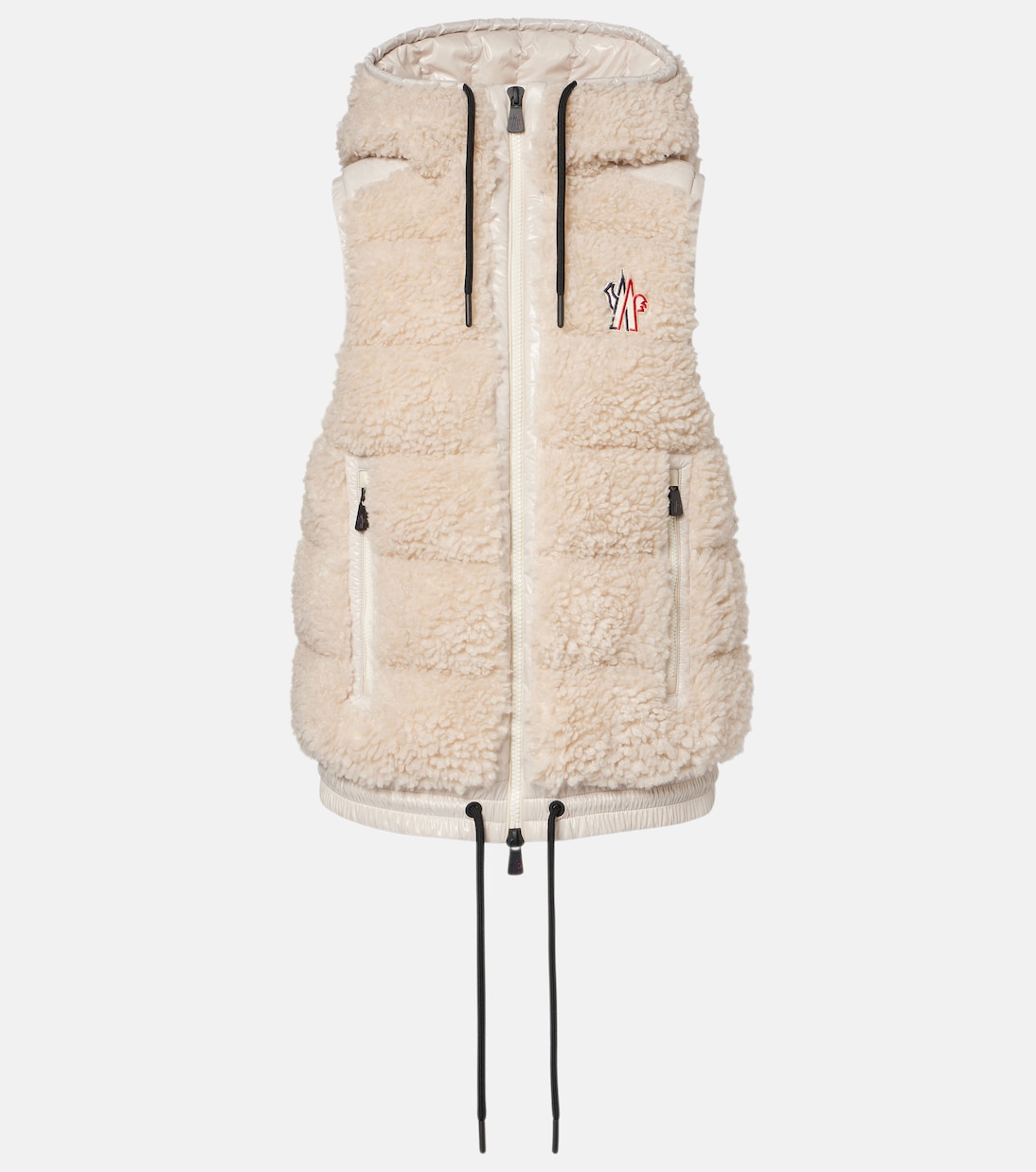 Hooded down vest | Moncler Grenoble