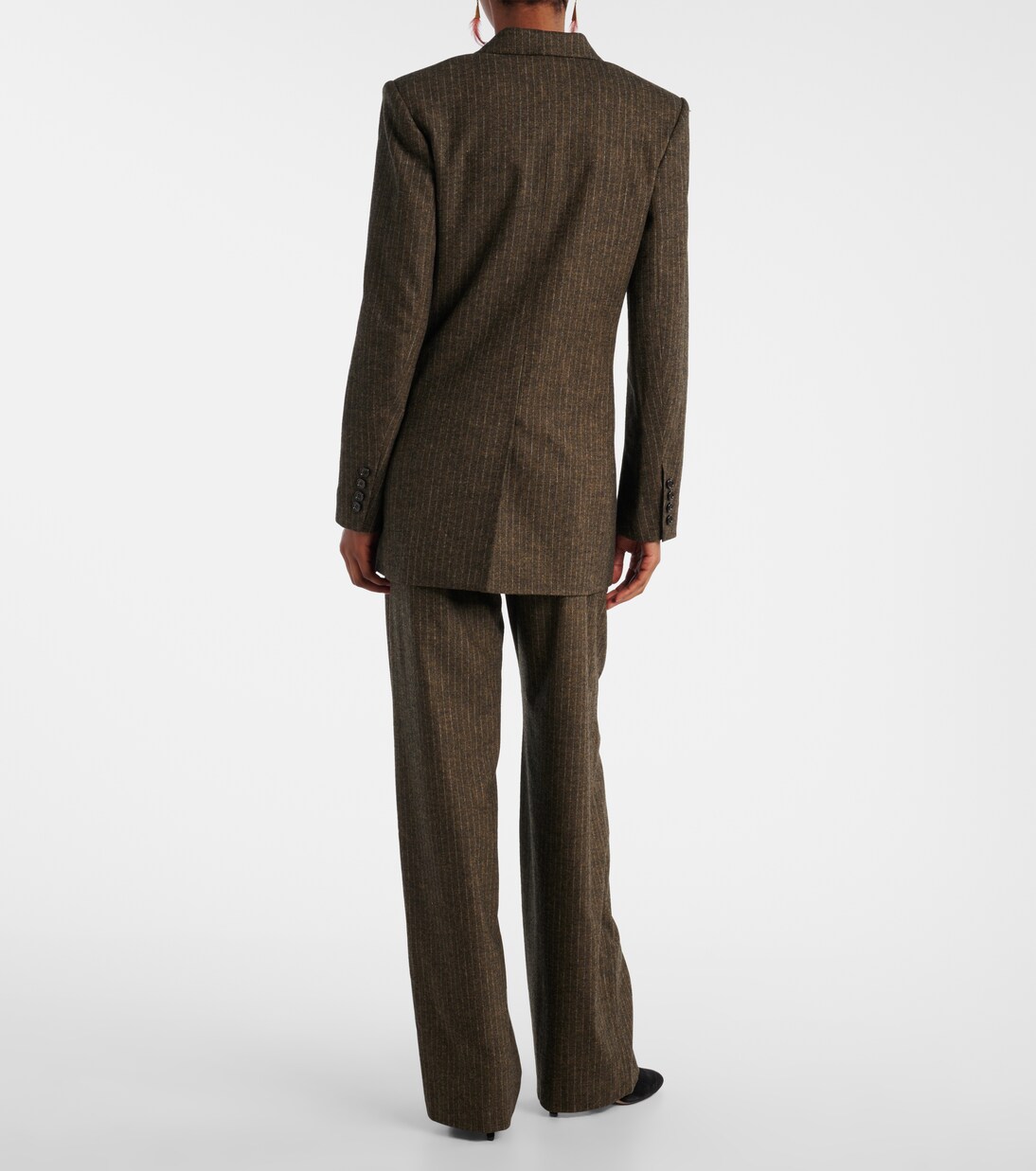 Jevima chalk stripe suit jacket | Isabel Marant