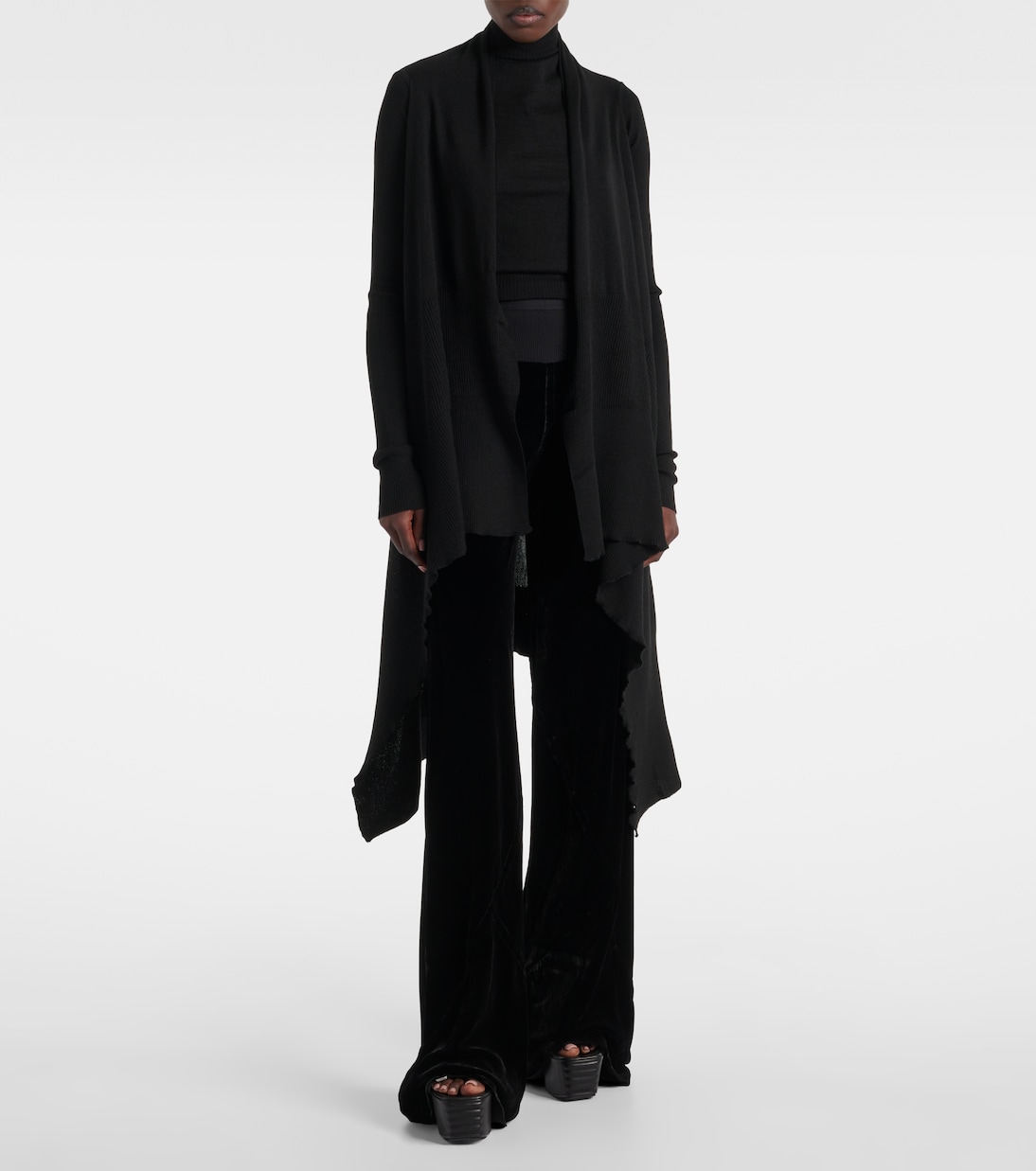 Virgin wool cardigan | Rick Owens