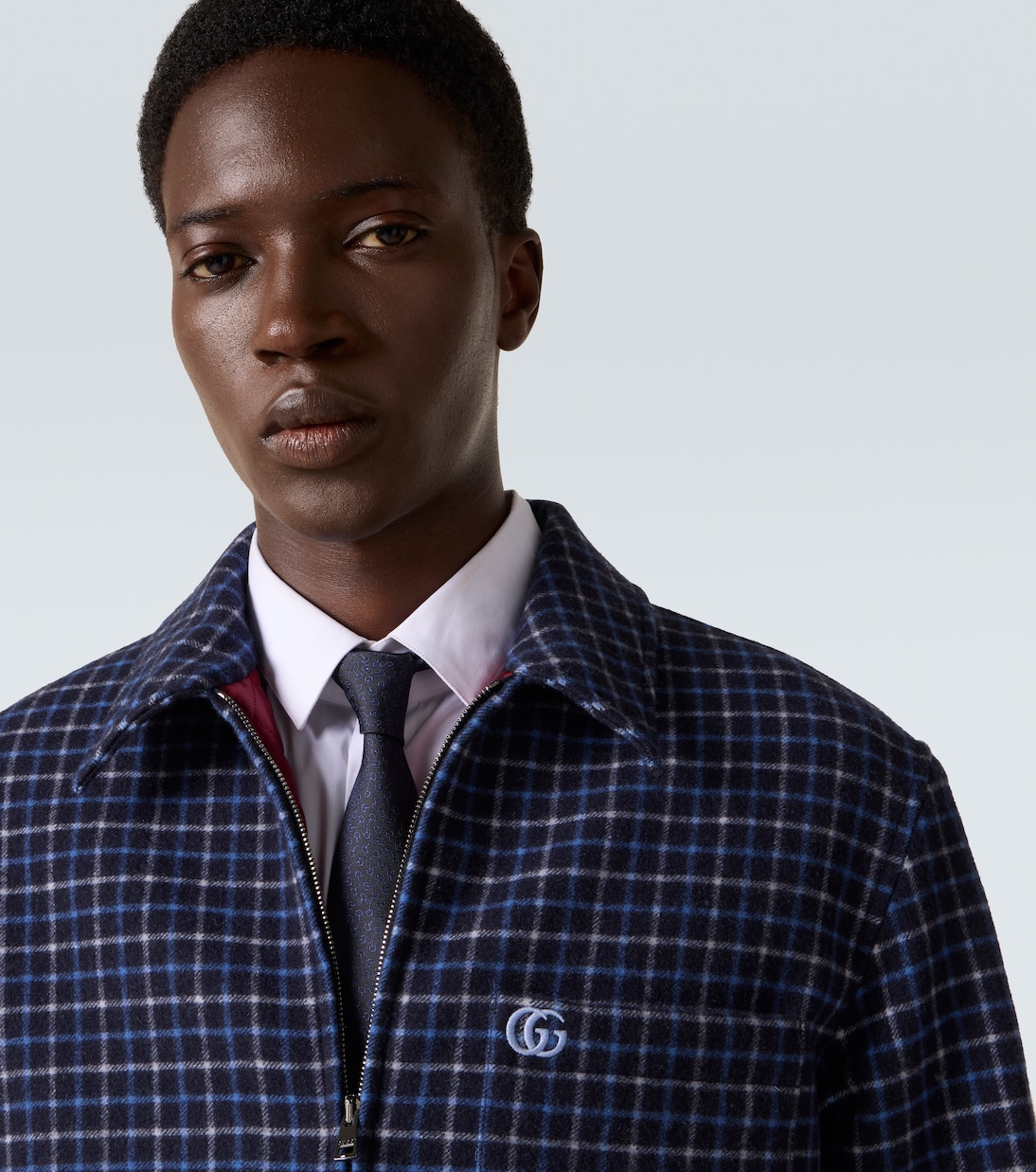 Horsebit silk jacquard tie | Gucci